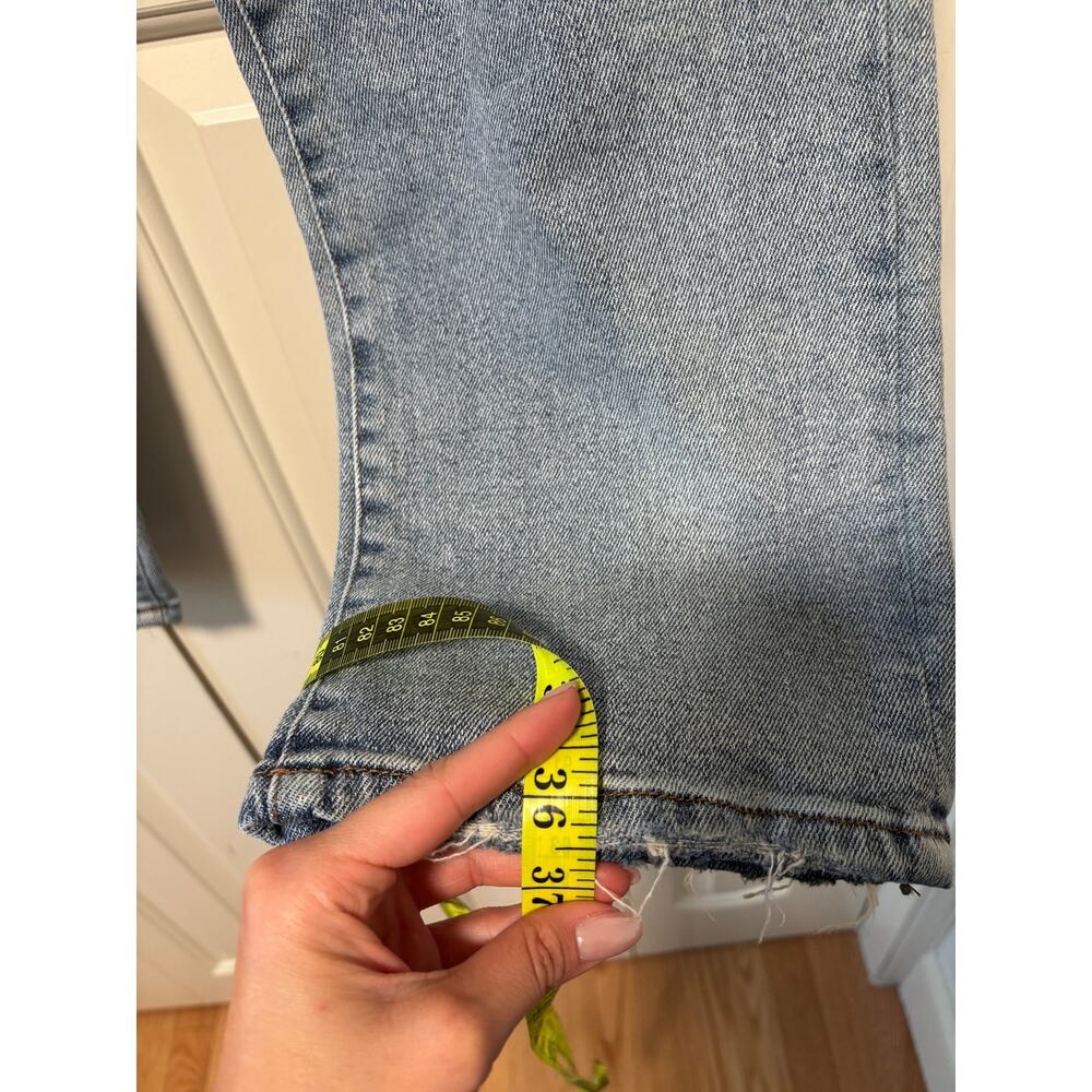 Kensie Women's Ella High Rise Straight Jeans Light Wash Size 8/29 - Picture 6 of 9